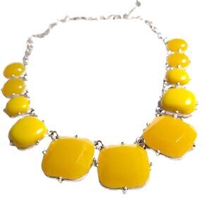 Yellow Statement Necklace